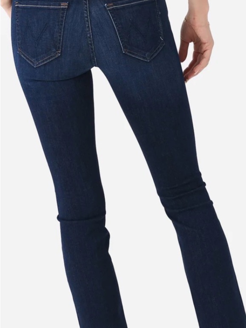 MOTHER Dazzler Dark Denim